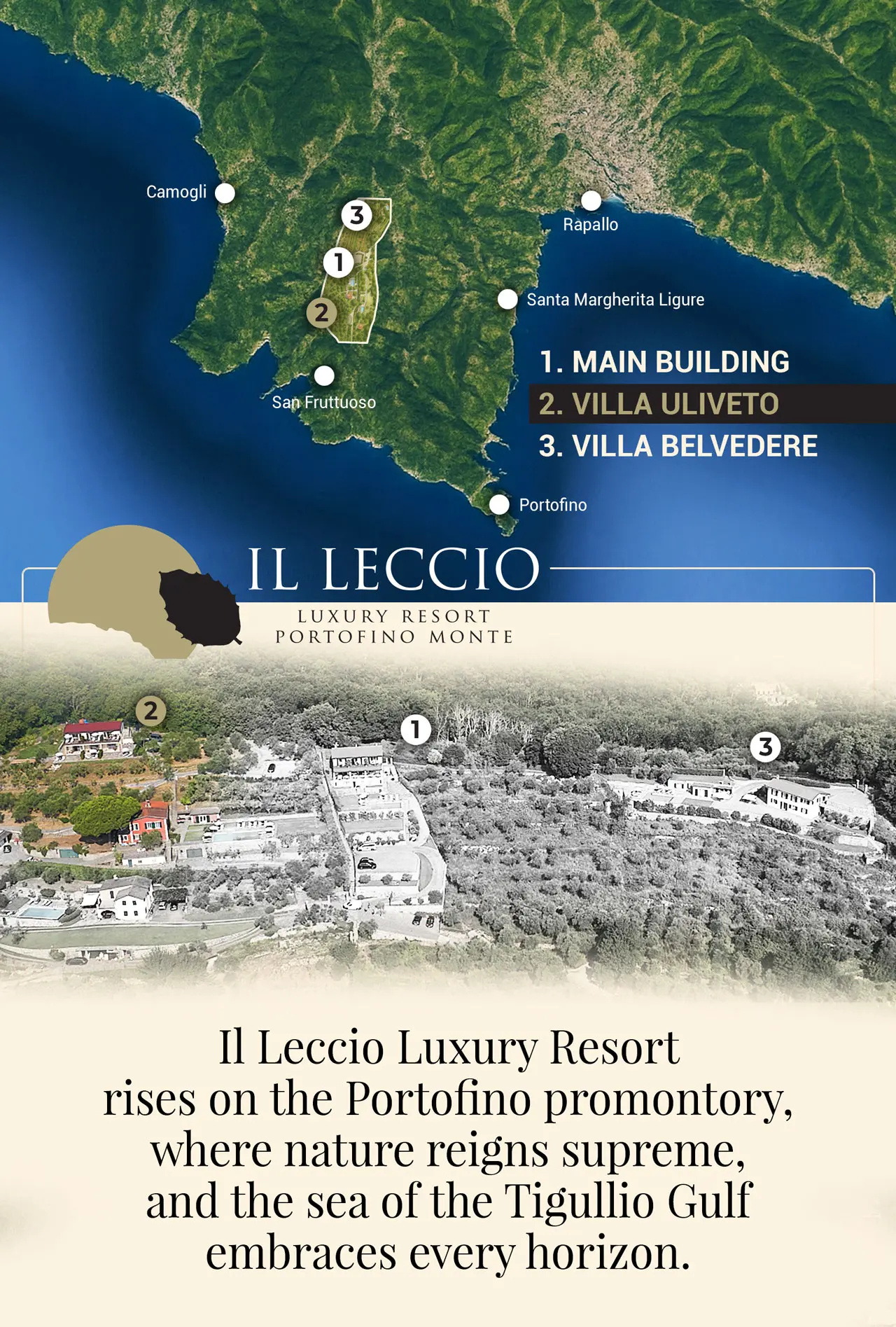 Floor plan Villa Uliveto